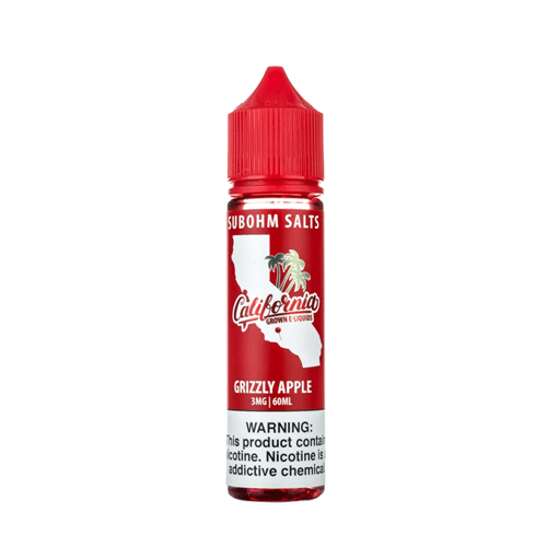 Sweet Red Apple (Grizzly Apple) by California Grown E-Liquids 60ml