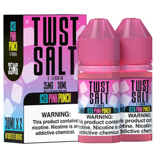 Pink 0 (Iced Pink Punch Lemonade) by Twist Salt 60ml (2x30ml)