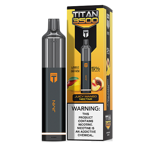 Juicy Mango Nectar Disposable Pod (3500 Puffs) by Titan 3500