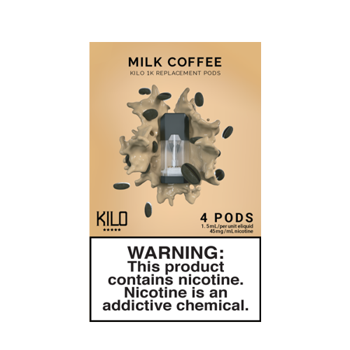 Milk Coffee - Pack of 4 Pods by Kilo 1K