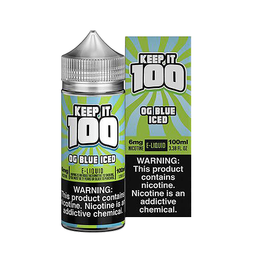 OG Blue Iced (Blue Slushie Iced) by Keep It 100 100ml