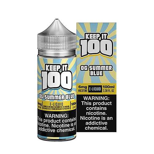 OG Summer Blue (Blue Slushie Lemonade) by Keep It 100 100ml