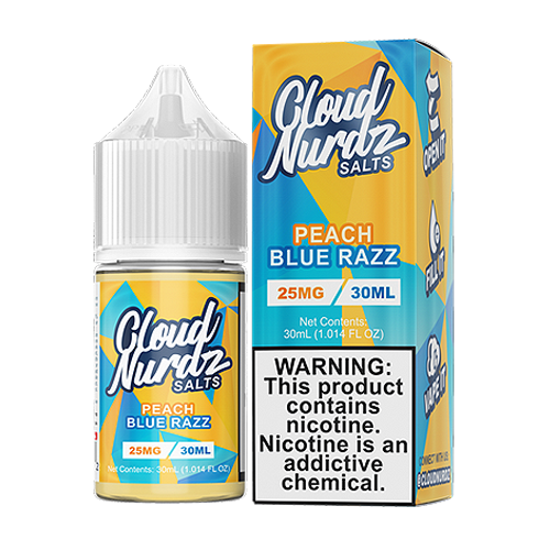 Peach Blue Razz by Cloud Nurdz Salts 30ml