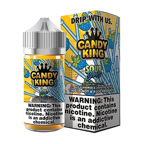 Sour Straws by Candy King 100ml