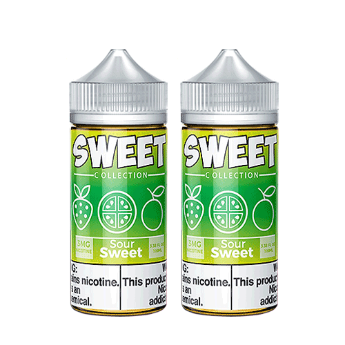 2PACK BUNDLE Sour Sweet by Vape 100 Sweet Collection 200ml (2x100ml)