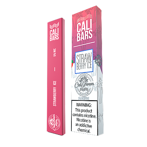 Strawberry Ice Disposable Pod by Cali Bars