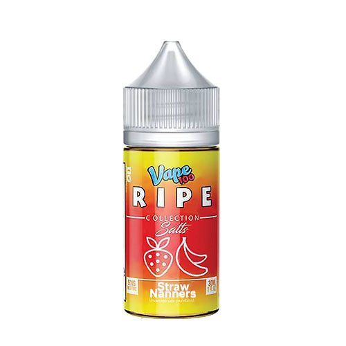 Straw Nanners by Vape 100 Ripe Collection Salts 30ml