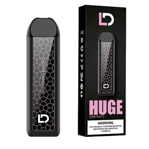 Strawberry Banana Disposable Pod (3000 Puffs) by Huge