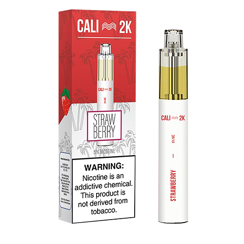 Strawberry Disposable Pod (2000 Puffs) by Cali Bars 2K