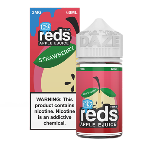 Strawberry ICED by Reds Apple Ejuice 60ml