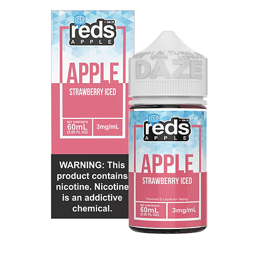 Strawberry ICED by Reds Apple Ejuice 60ml