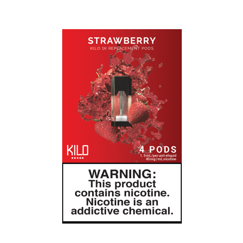 Strawberry - Pack of 4 Pods by Kilo 1K