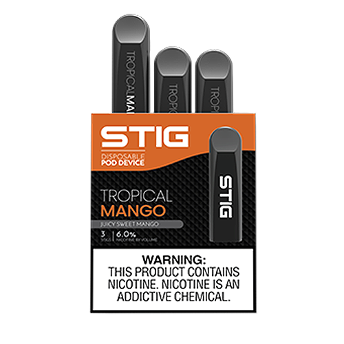Tropical Mango Disposable Pod - Pack of 3 by VGOD STIG